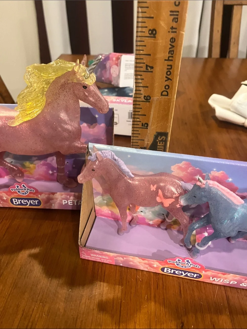 Breyer Paddock Pals Toy Horse Set Petal, Ocean, Skyla, Wisp and Shine new
